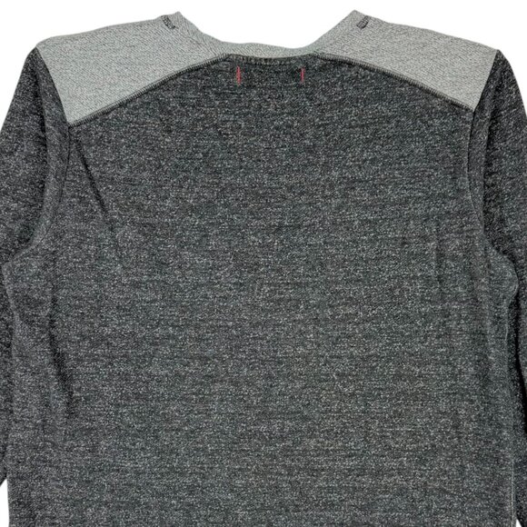 Tommy Bahama Men's Pullover Black/Grey Heather Crewneck Sweater Size Large - Picture 4 of 8